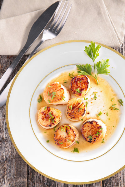 Bone China Dinnerware, 20PC Set, Service for 4, Double Gold Rim, White, Microwave Safe, Elegant Giftware, Dish set, Essential Home, Everyday Living, Display, decoration, Kitchen Dishes, Dinner set