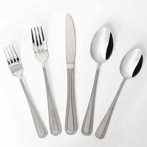 Silverware Set, EVOLUTION TODAYSHOME 20 Piece Stainless Steel Flatware, Service for 4 Cutlery Set Utensils, for Home Kitchen Restaurant, Include Knives Spoons Forks, Mirror Polished, Dishwasher Safe