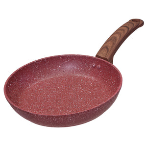 Granitestone Nonstick Frying Pan 10 inch Frying Pan Nonstick Pan, Red