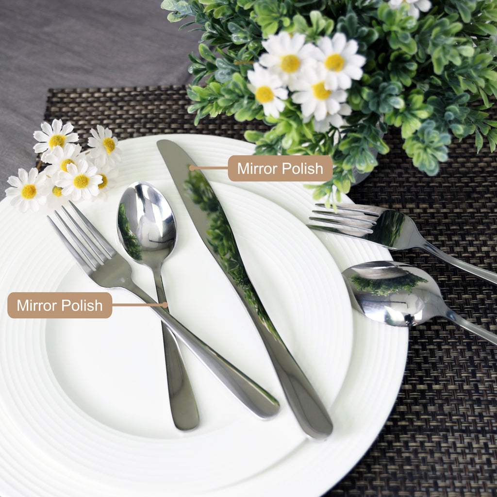 Stainless Steel Cutlery Utensils Set, Include Knife Fork Spoon